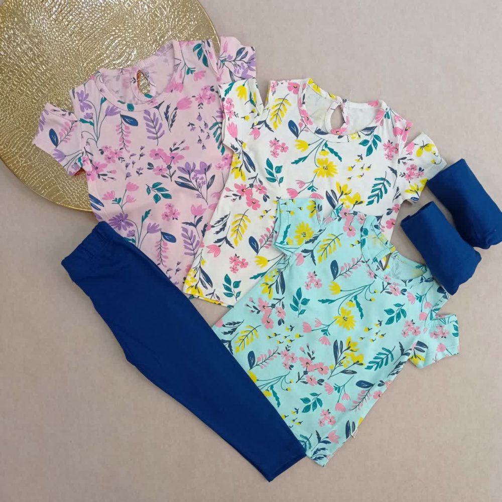 Girls' tunic and pants dress (5)