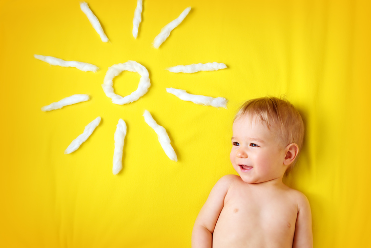 ضد آفتاب برای نوزاد