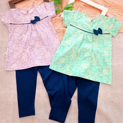 Pastel camomile tunic and pants6