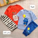 لباس ست راحتی خانگی بچه گانه در 16 طرح و رنگ مختلف با جنس نرم و لطیف مناسب 1 سال تا 4 سال با قیمت عالی