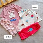 لباس ست راحتی خانگی بچه گانه در 6 طرح و رنگ مختلف با جنس نرم و لطیف مناسب 1 سال تا 7 سال با قیمت عالی