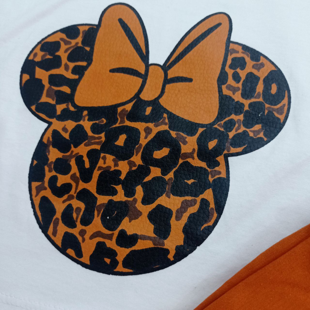 Mickey leopard crop and shorts(1)