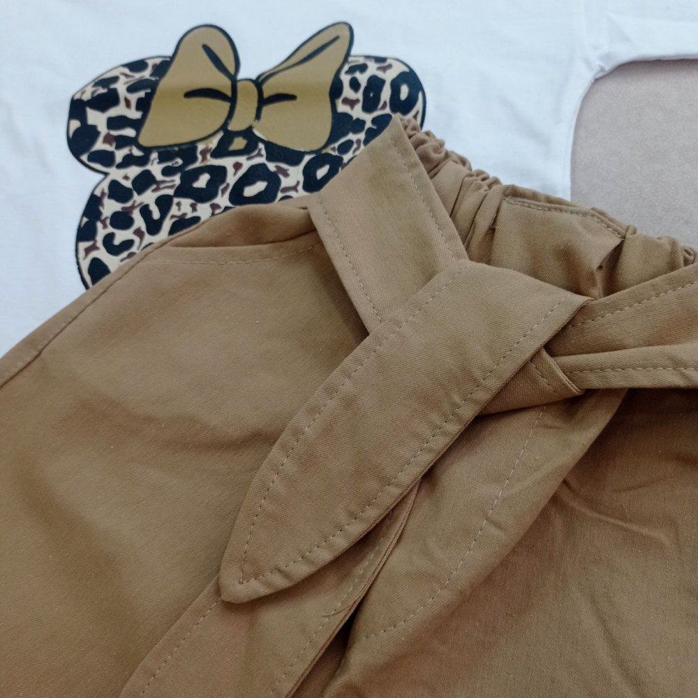 Mickey leopard crop and shorts(4)