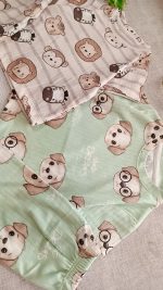 تیشرت و شلوارک کبریتی دخترانه و پسرانه از جنس پنبه در 8 طرح و رنگ مختلف مناسب سن 1 سال تا 7 سال و قیمت عالی