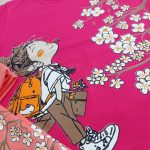 تیشرت و شلوارک دخترانه از جنس پنبه و در چهار رنگ جذاب مناسب سن 2 سال تا 10 سال با قیمت عالی