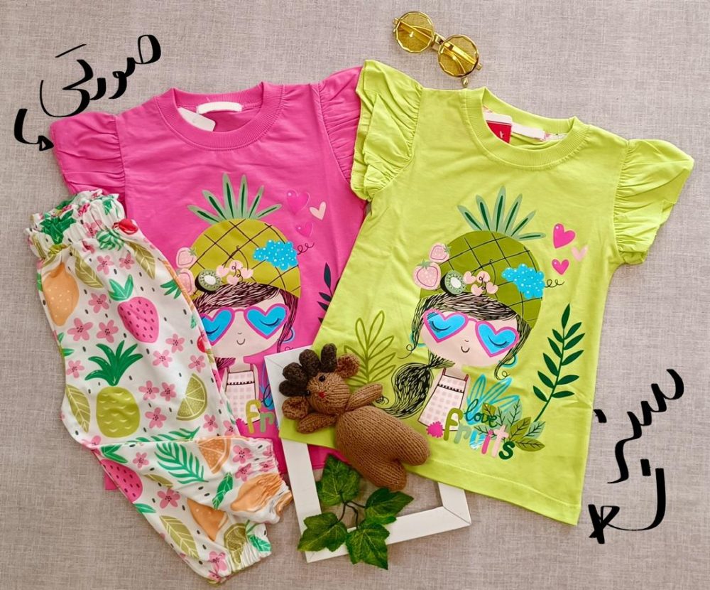 Tropical T-shirt and shorts (5)