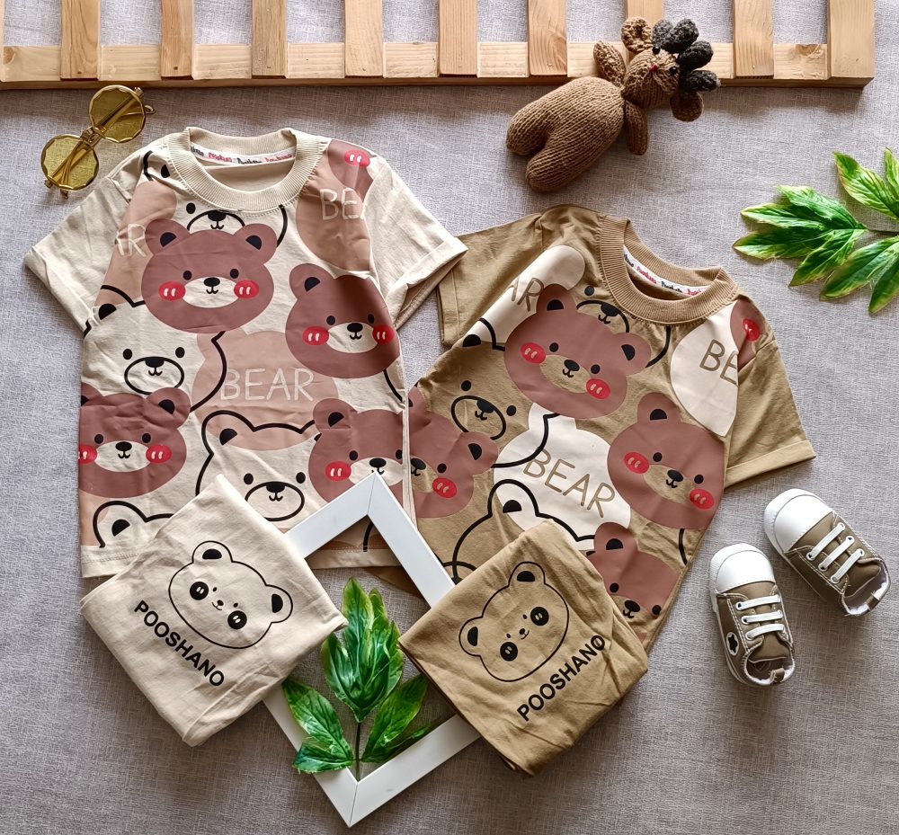 BEAR T-shirt and shorts (1)