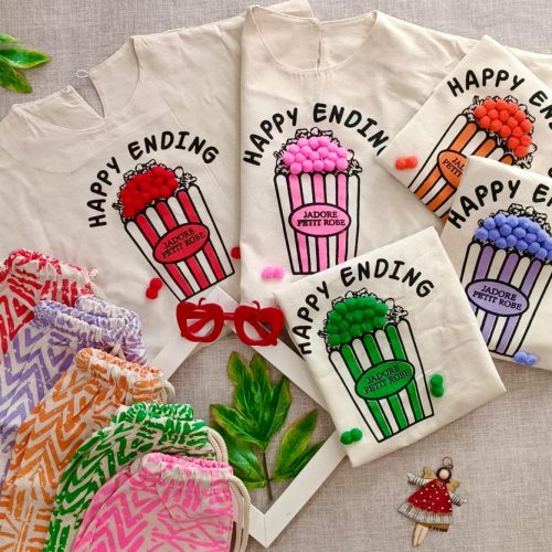 Cool summer crop and pants for girls