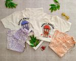 Cool summer crop and pants for girls