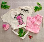 Cool summer crop and pants for girls