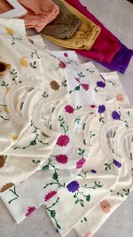 Cool girls' summer crop and pants outdoors