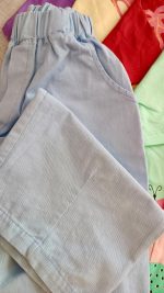 لباس کراپ با شلوارک جین دخترانه و بیرونی از جنس پنبه و مناسب 6 تا 10 سال - تابستانی و در 6 رنگ