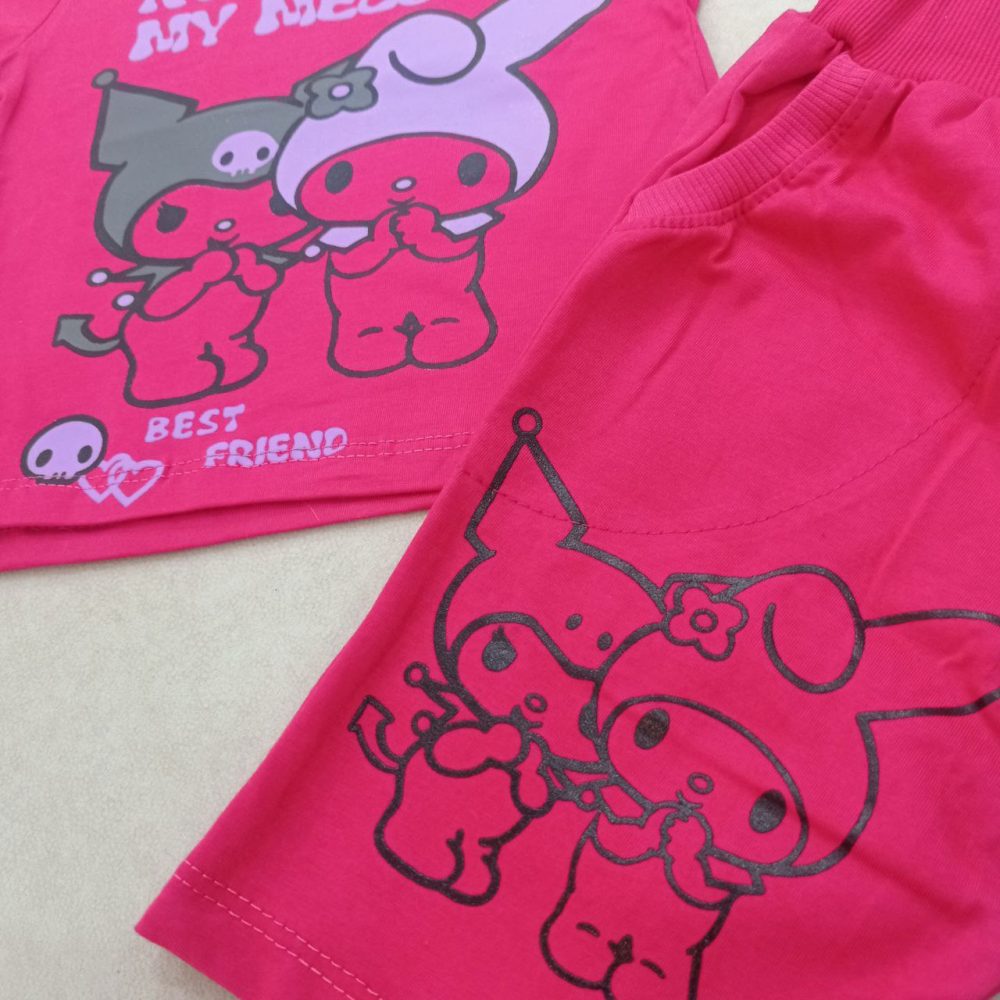 Melosi chrome shorts t-shirt (1)