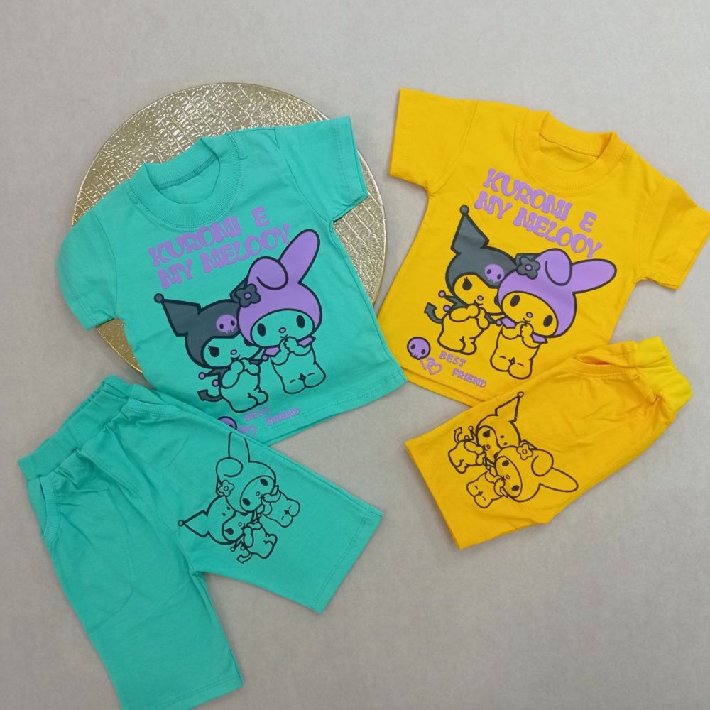 Melosi chrome shorts t-shirt (3)