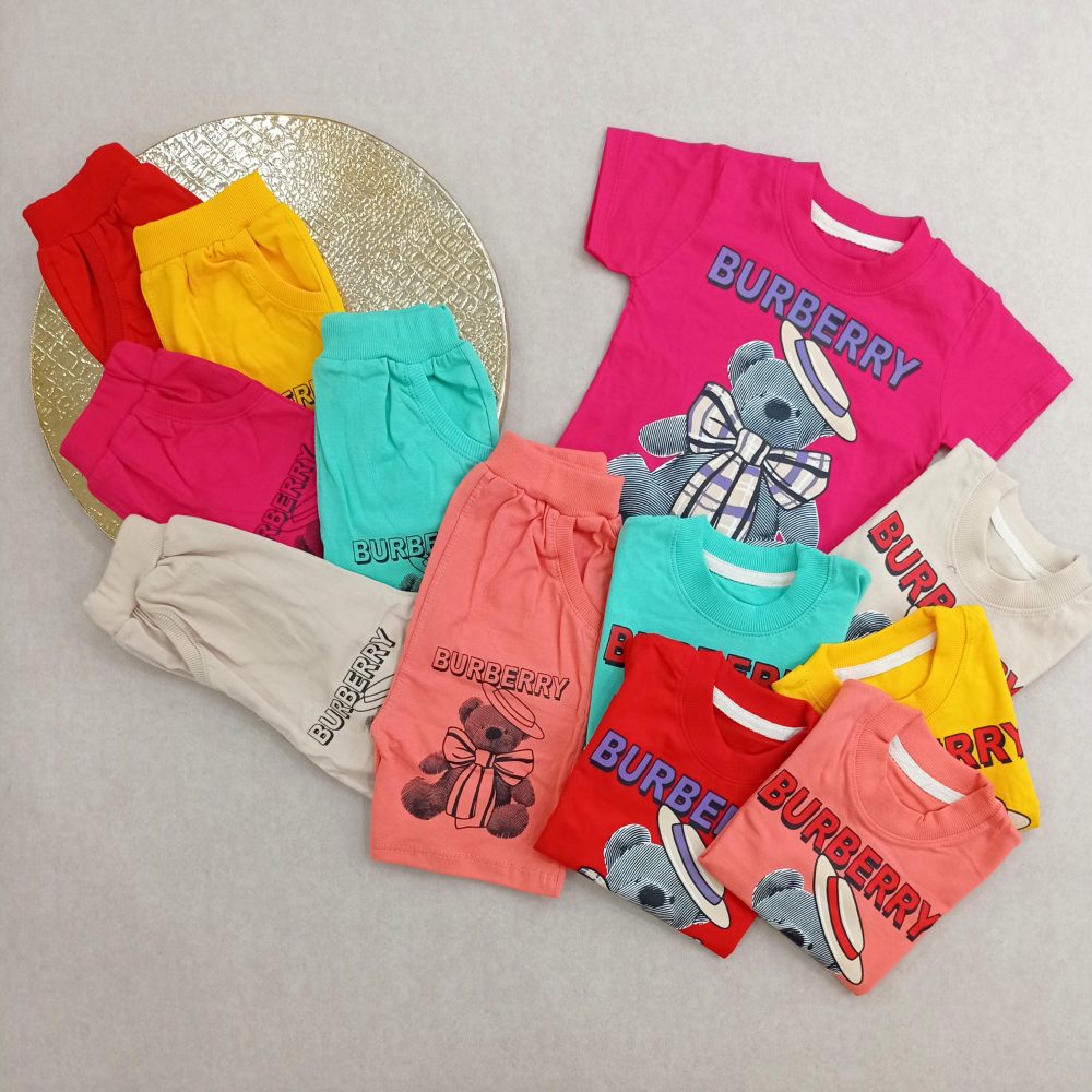 T-shirt, teddy shorts, bow tie (2)