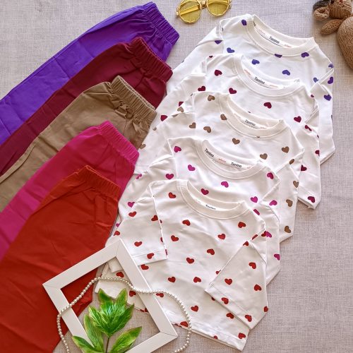 کراپ شلوار قلب