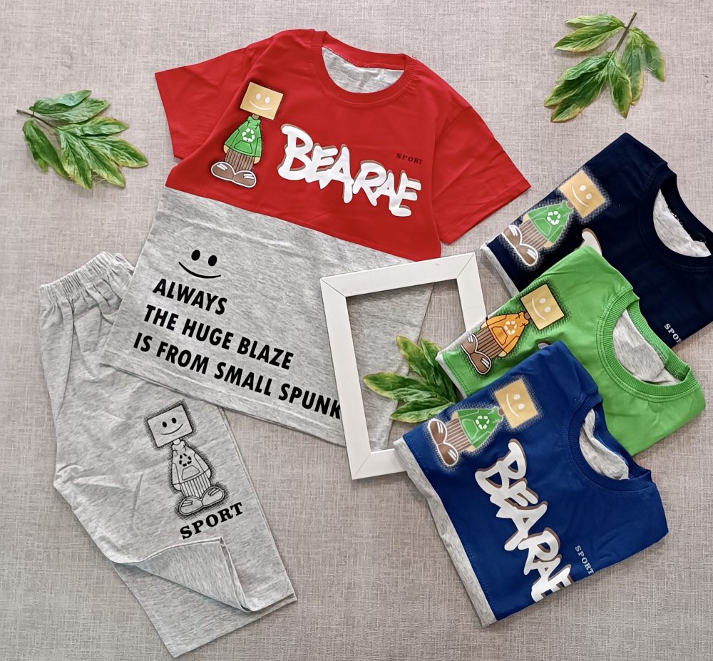 Bearae shorts t-shirt (1)