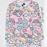 Comfortable blouse and pants outfit suitable for ages 3 to 8 years old.