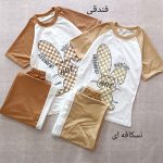 Girls' T-shirt and pants outfit suitable for ages 8 to 12 years old