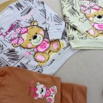 Girls' blouse and pants outfit suitable for ages 3 to 7 years
