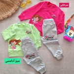 Girls' blouse and pants set suitable for 1 to 4 years