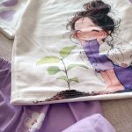 Girls' clothes, t-shirts and shorts, suitable for 1 year to 7 years