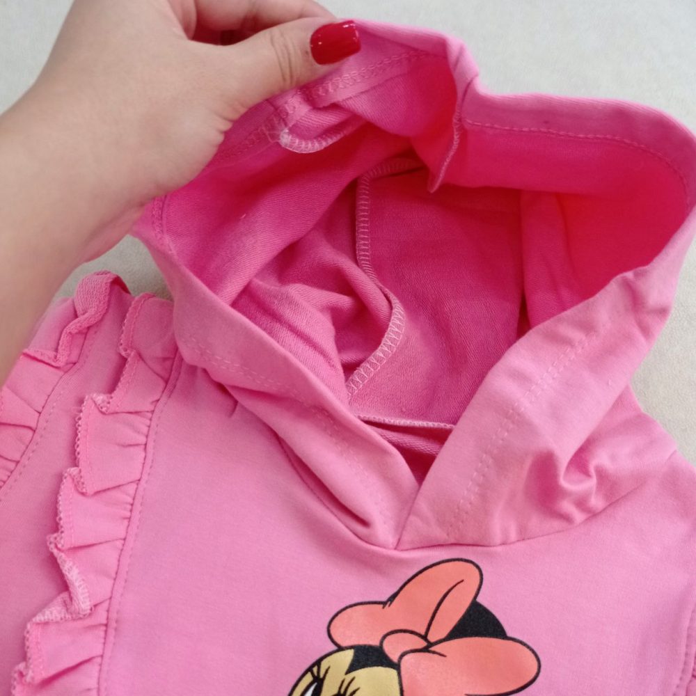 Girls' hoodie and pants suitable for ages 3 to 9 years old