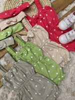 Girls' summer romper suitable for 6 months to 4 years