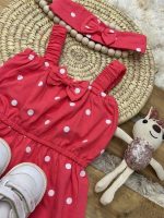 Girls' summer romper suitable for 6 months to 4 years