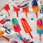 T-shirt and shorts for girls and boys, suitable for ages 8 months to 4 years