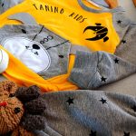 Blouse and pants for girls and boys, suitable for ages 1 to 5 years.