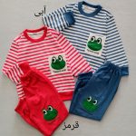 Blouse and pants for girls and boys, suitable for ages 2 to 5 years.