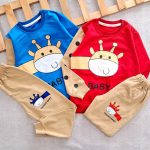 Blouse and pants for girls and boys, suitable for ages 3 to 7 years