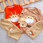 Blouse and pants for girls and boys, suitable for ages 3 to 7 years