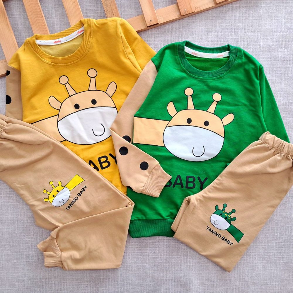 Blouse and pants for girls and boys, suitable for ages 3 to 7 years