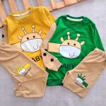 Blouse and pants for girls and boys, suitable for ages 3 to 7 years