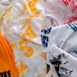 Blouse and pants for girls and boys, suitable for ages 7 to 10 years.