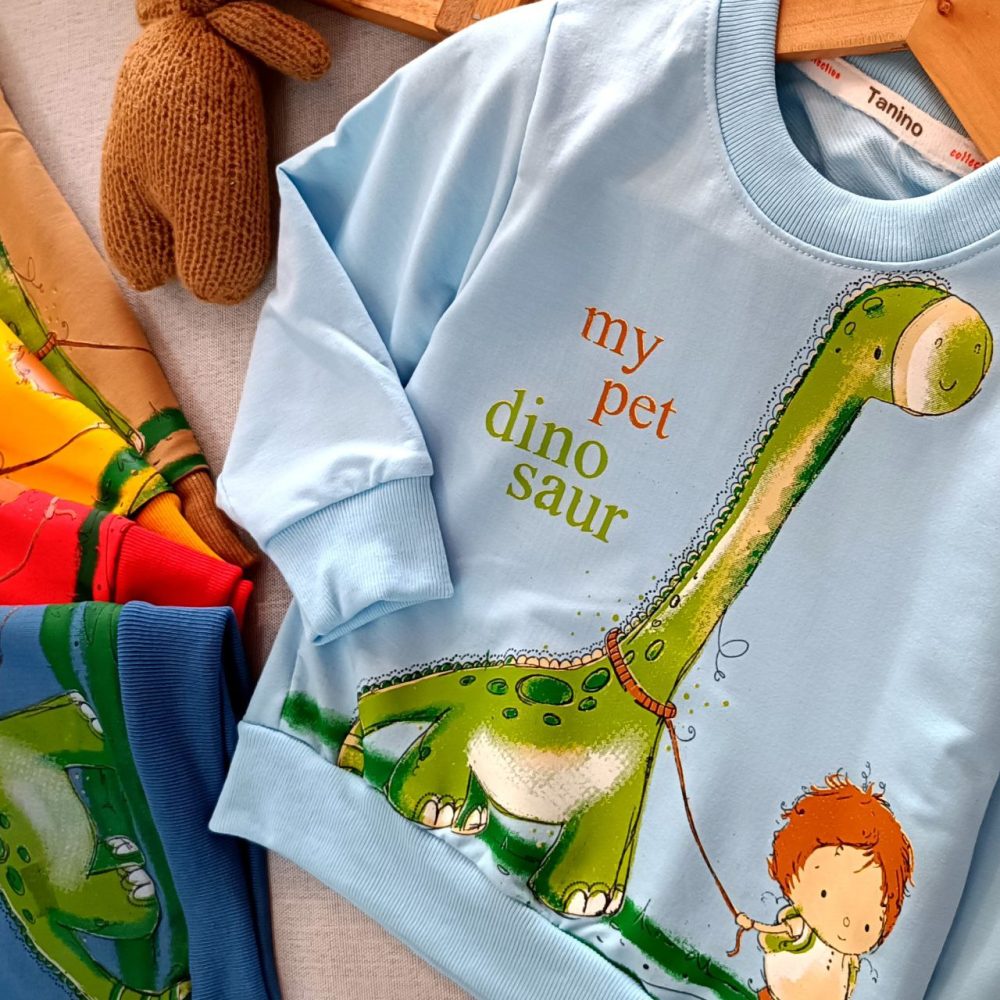 Blouses and pants for girls and boys from size 35 to size 45