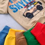 Boys' blouse and pants suitable for ages 4 to 10 years