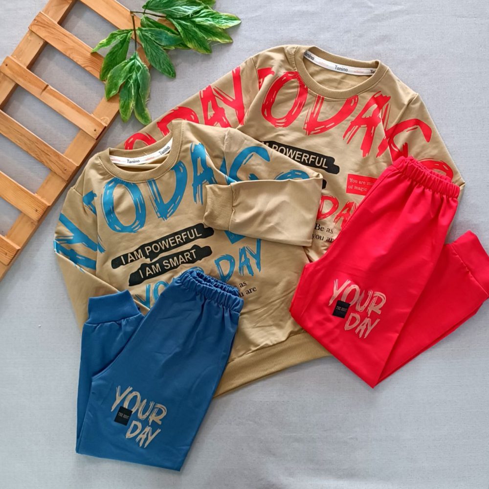 Boys' blouses and pants from size 45 to 50