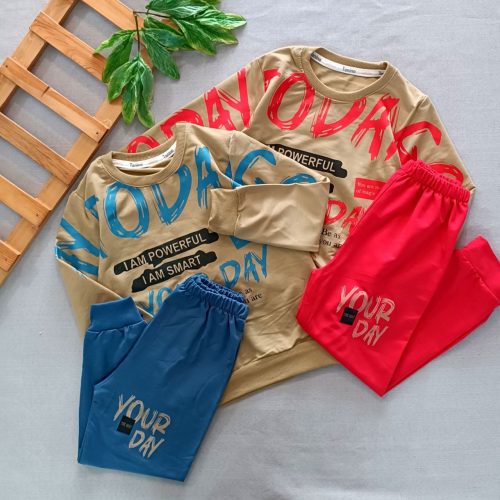 Boys' blouses and pants from size 45 to 50