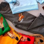 Girls' and boys' blouse and pants set suitable for ages 1 to 4 years