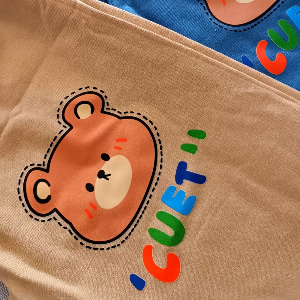 Girls' and boys' blouse and pants set suitable for ages 1 to 5 years