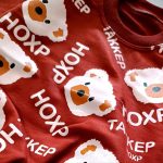 Girls' and boys' blouse and pants set suitable for ages 1 to 7 years old.