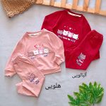 Girls' blouse and pants outfit suitable for ages 1 to 7 years