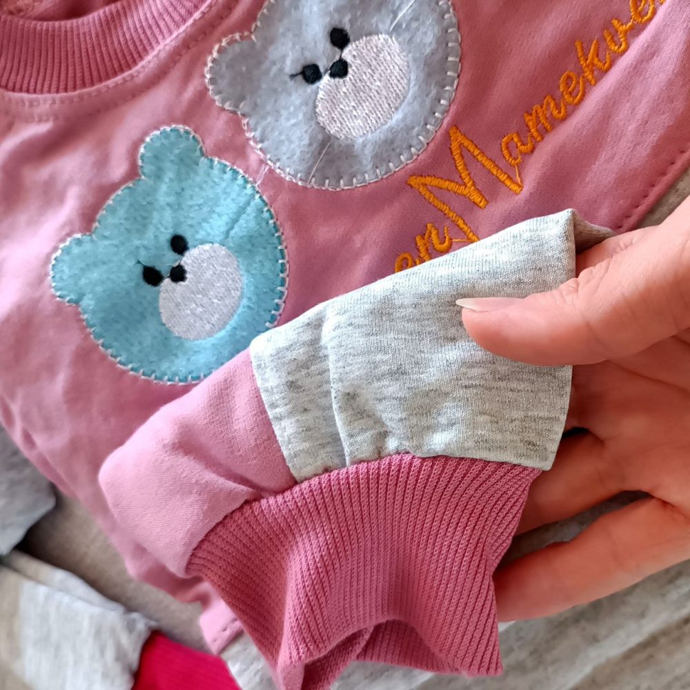 Girls' blouse and pants outfit suitable for ages 1 to 7 years (5)