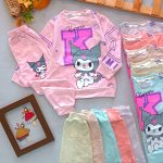 Girls' blouse and pants outfit suitable for ages 2 to 5 years