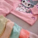 Girls' blouse and pants outfit suitable for ages 2 to 5 years