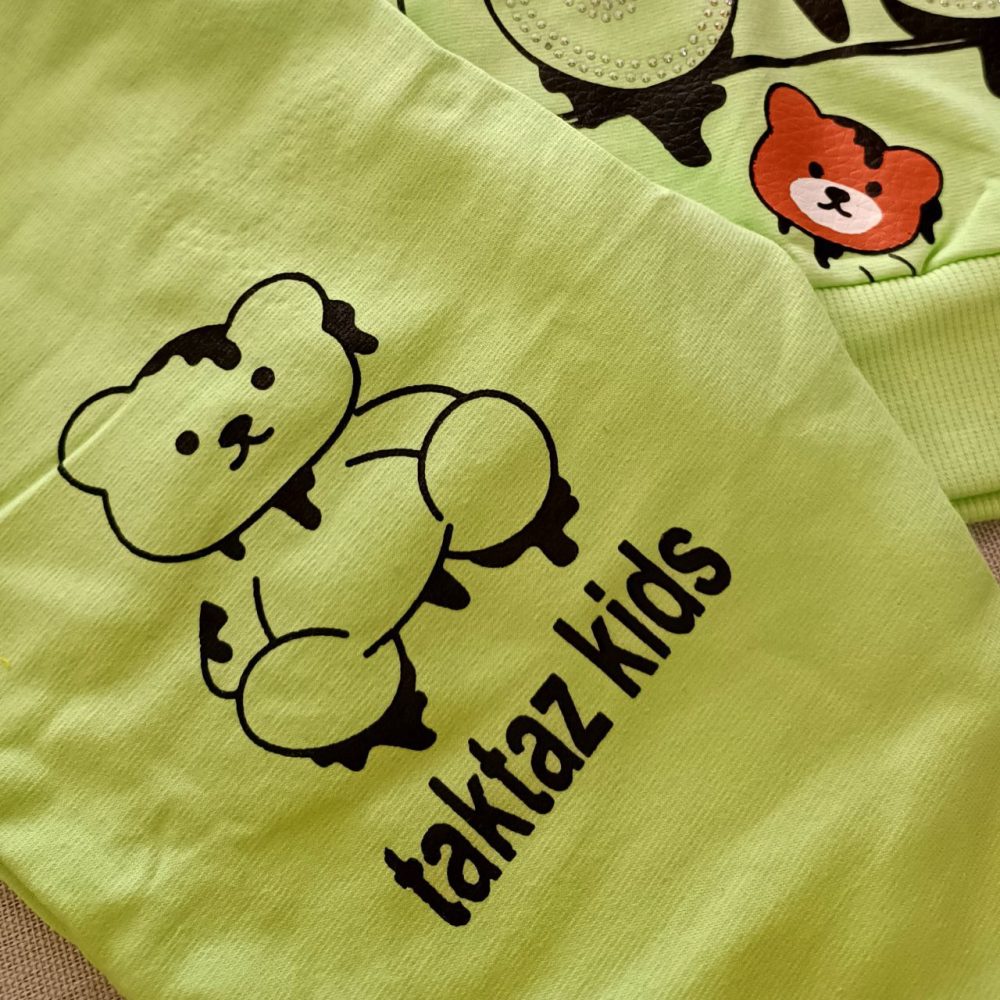 Girls' blouse and pants outfit suitable for ages 2 to 5 years