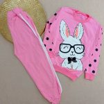 Girls' blouse and pants outfit suitable for ages 5 to 11 years old